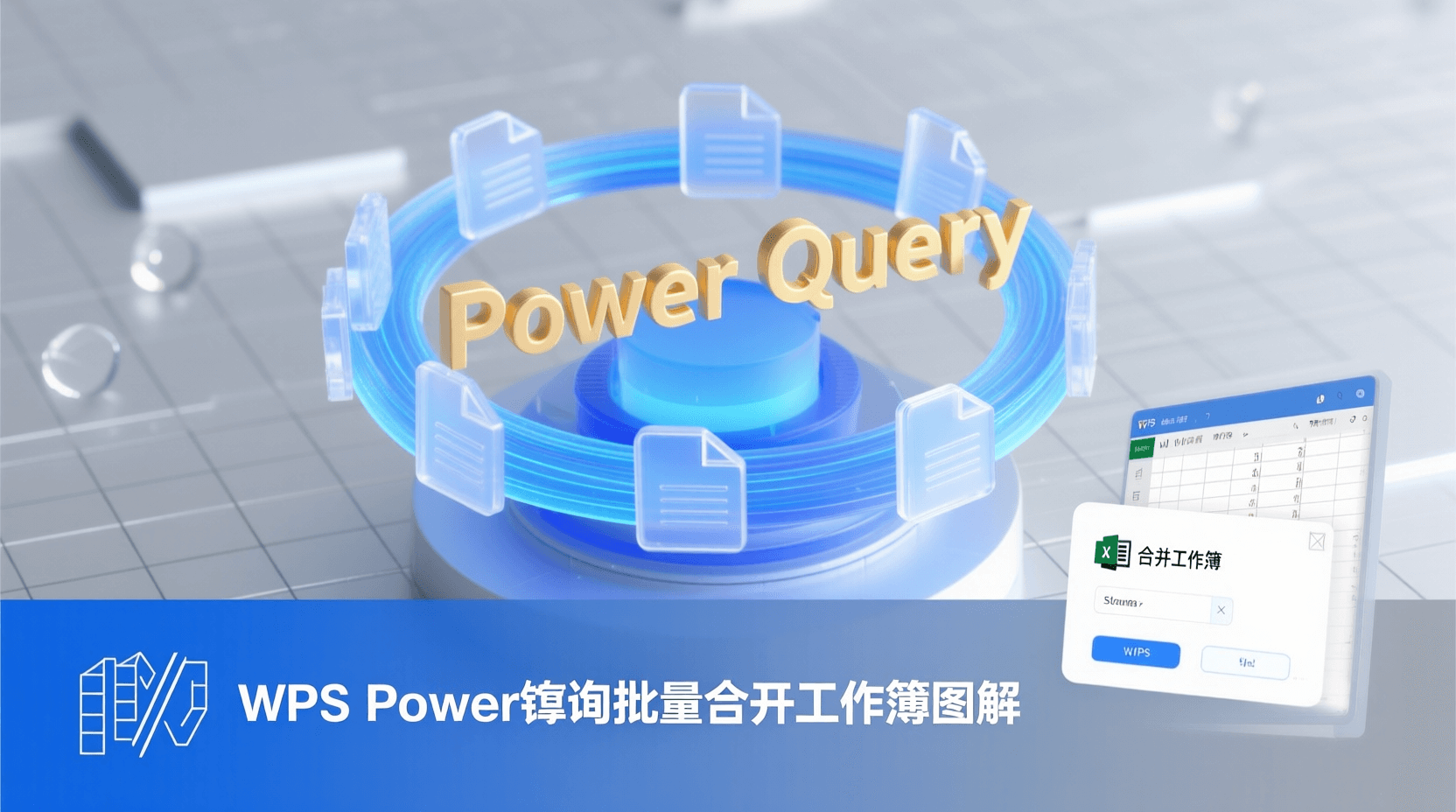 WPS Power Query批量合并工作簿图解